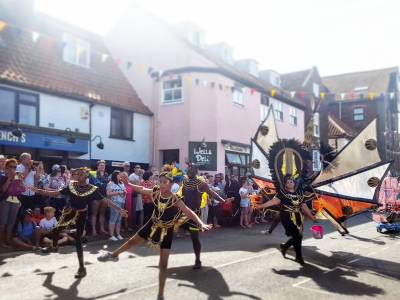A celebration in Wells-Next-The-Sea